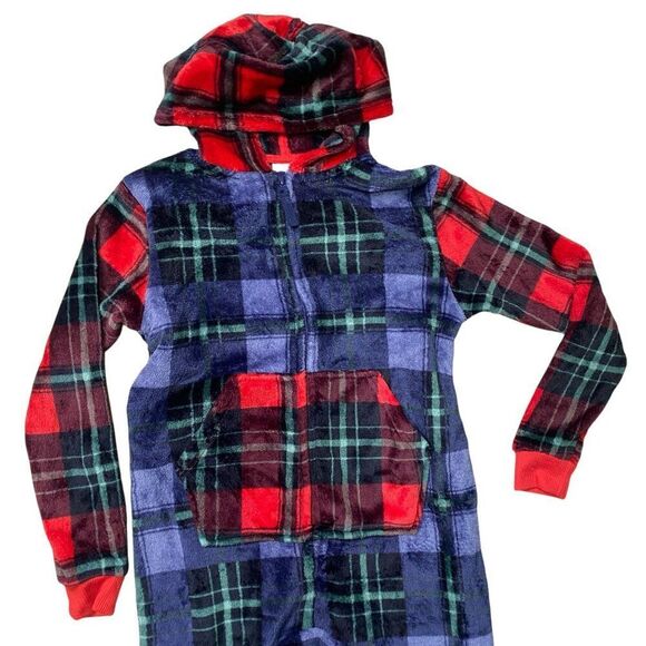 Cat & Jack Christmas Union Suit Size 8 Medium - Picture 5 of 7